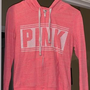 PINK zip up jacket